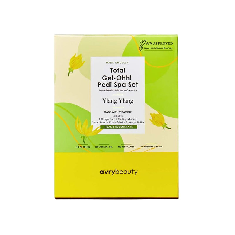 Total Gel-Ohh 5 Step Pedi Spa Set - Ylang Ylang