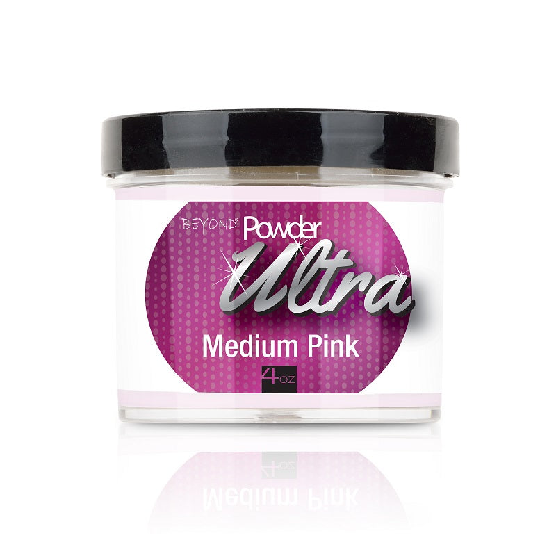 Beyond Ultra Medium Pink Polymer Powder 4 oz