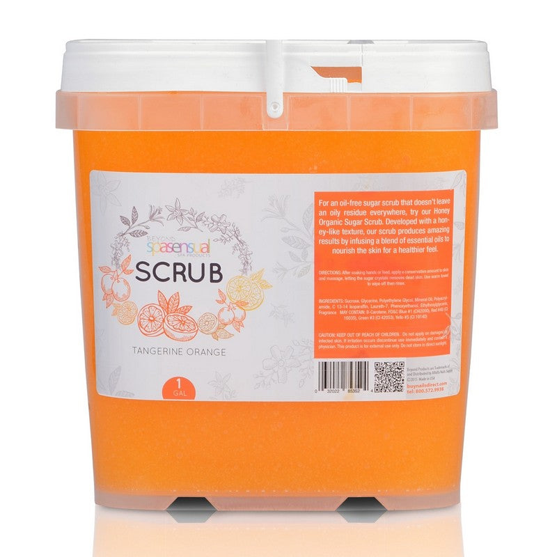 Beyond Spasensual Scrub Tangerine Orange 1 Gal