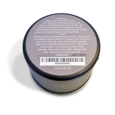 Massage candle Coconut 8 oz