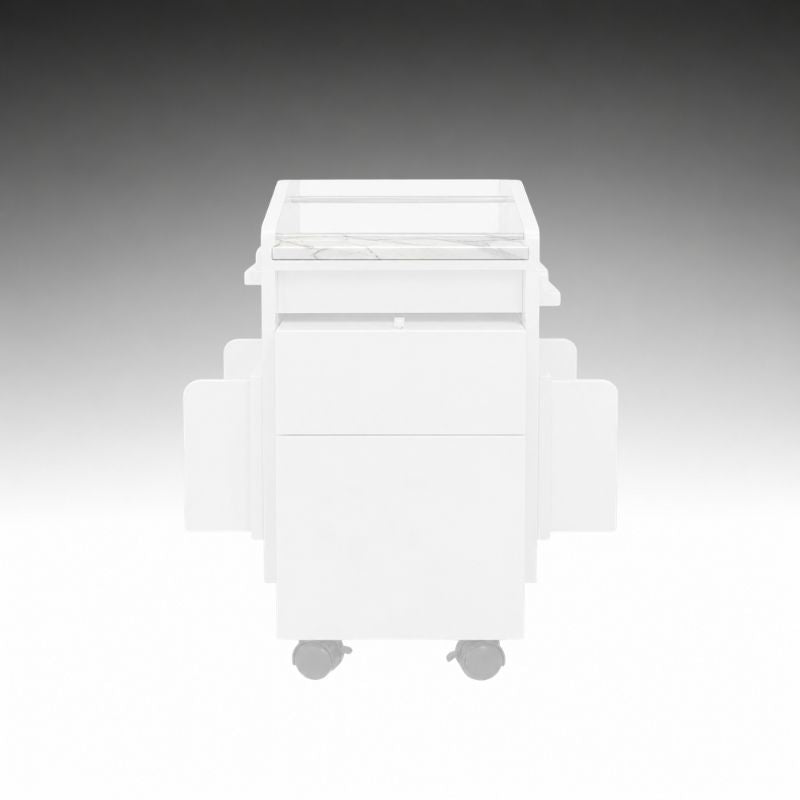 Spa A La Cart Marble - White