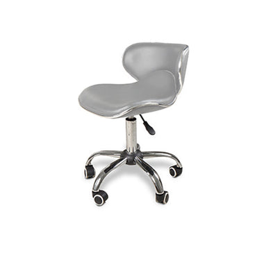 Crescent Technician Chair Grey w/Chrome base
