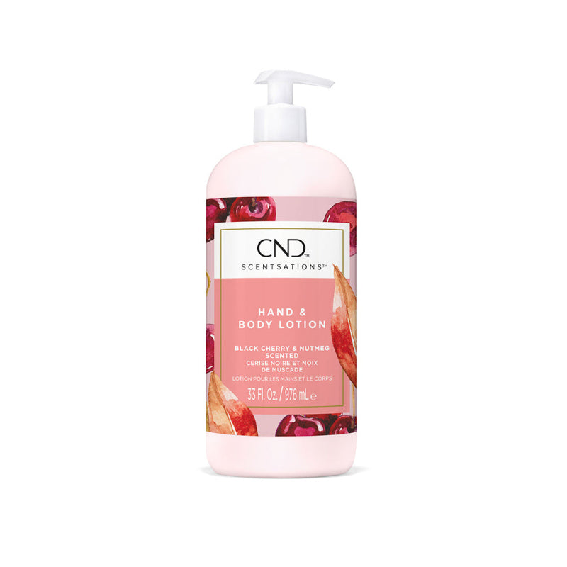 CND Scentsations Black Cherry & Nutmeg Lotion 33 oz