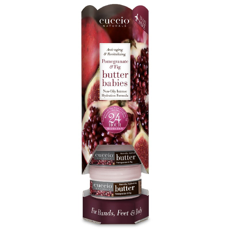 Cuccio Butter Babies Towers Pom & Fig 6ct