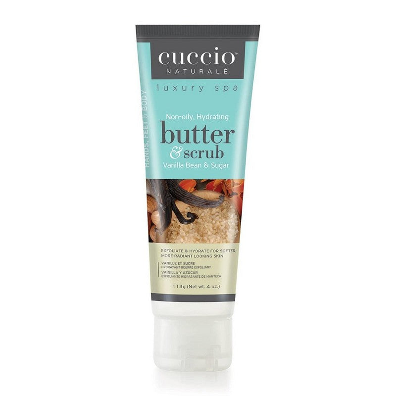 Cuccio Butter Scrub Vanilla Bean & Sugar 4 oz