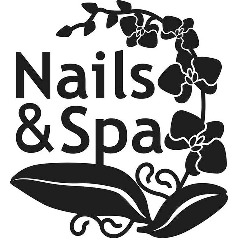 Orchid Square Decal 22"x24"