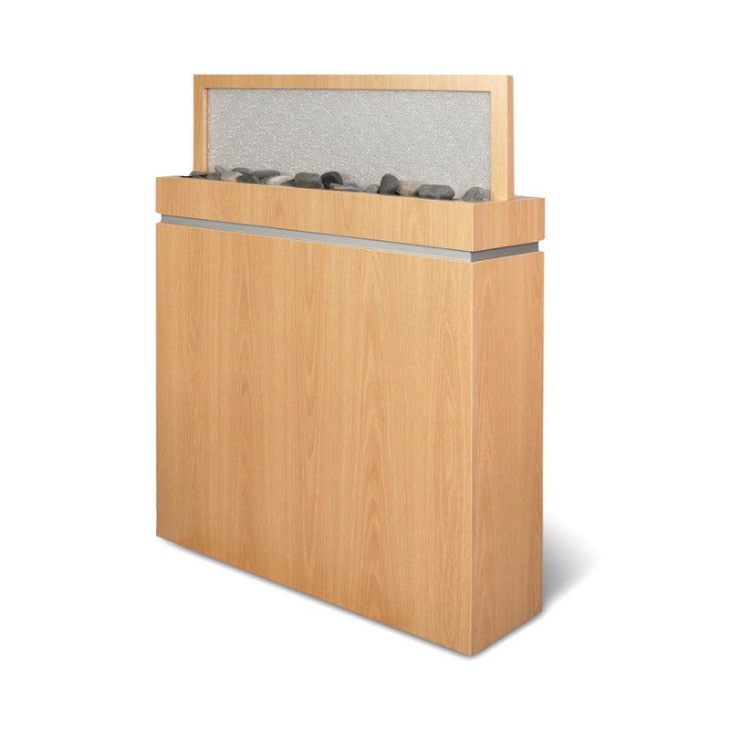 Frosted Acrylic Divider New Age Oak 42"