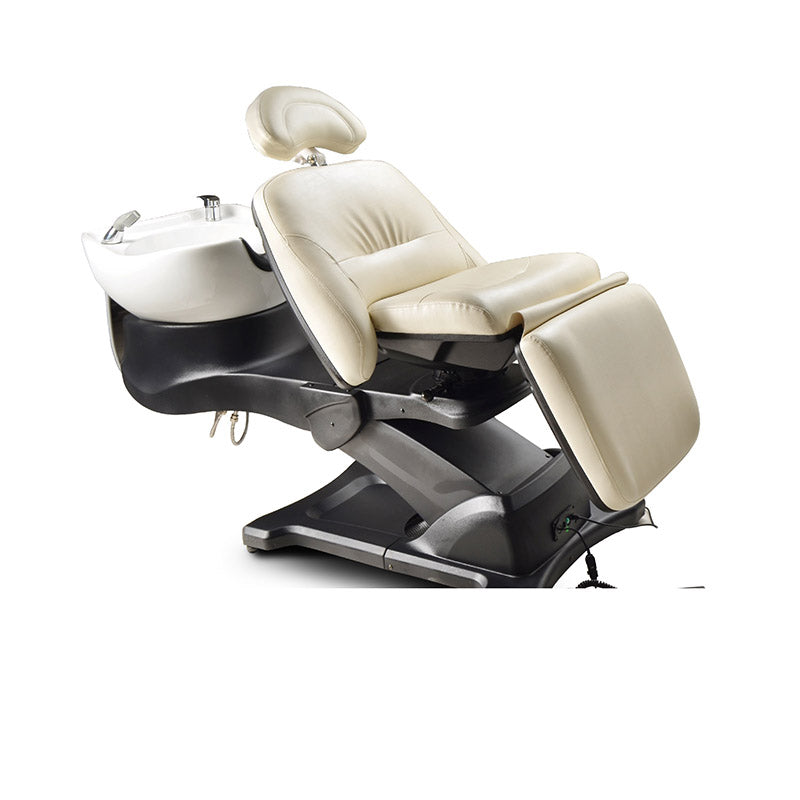 Facial Beauty Chair - Electric w/Shampoo Bowl