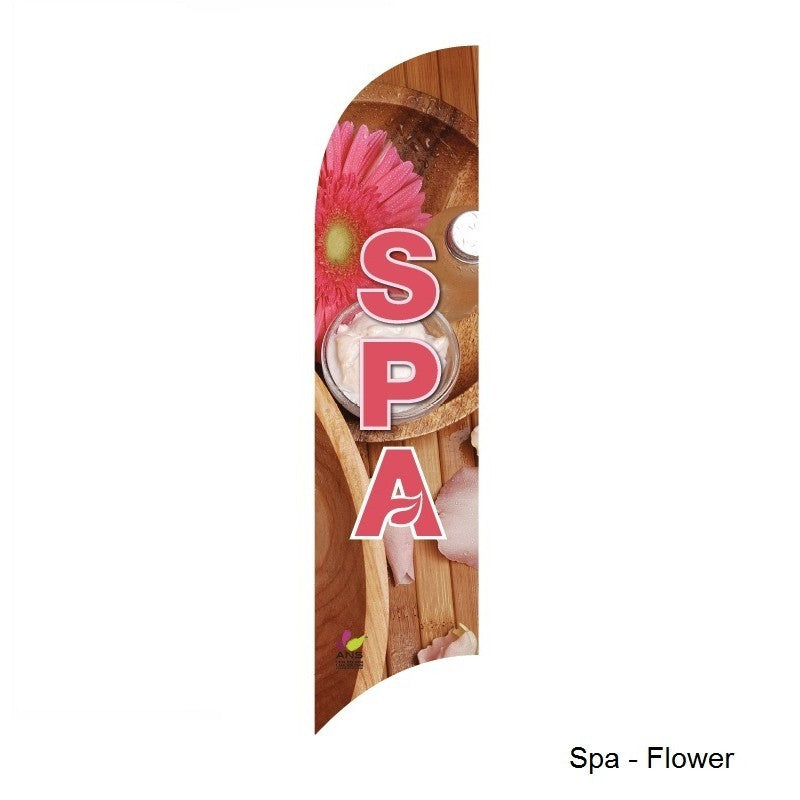 Flutter Flag Spa Flower