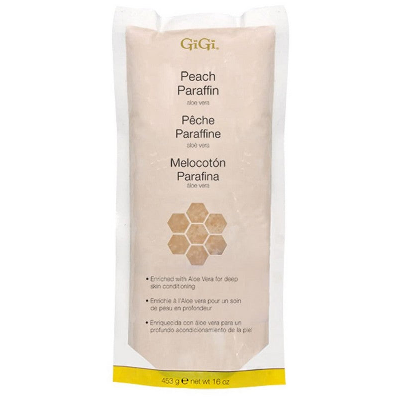 Gigi Paraffin Wax - Peach 1 lb