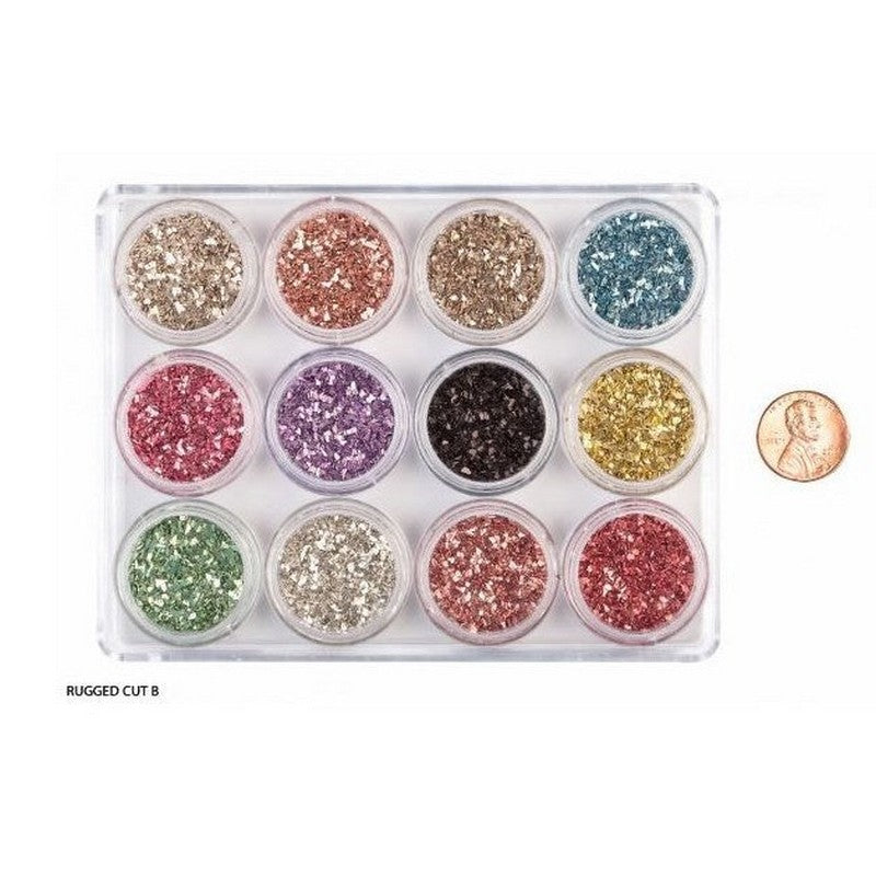 ANS Glitter Rugged Cut B (12 colors)