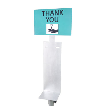 Hand Sanitizer Stand - Metal - Grey