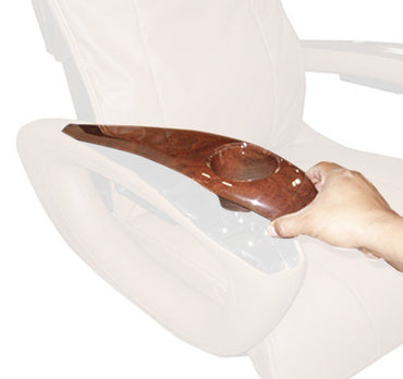 HT-045 Armrest Panel, Faux Wood, Right,