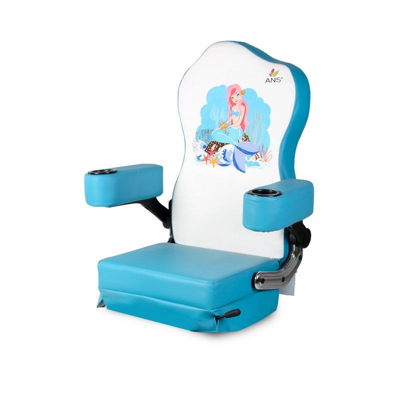 Kid Massage Chair - Blue - Mermaid