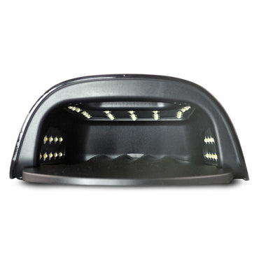 Lithium Rechargeable LED/UV Lamp - 48W– Black