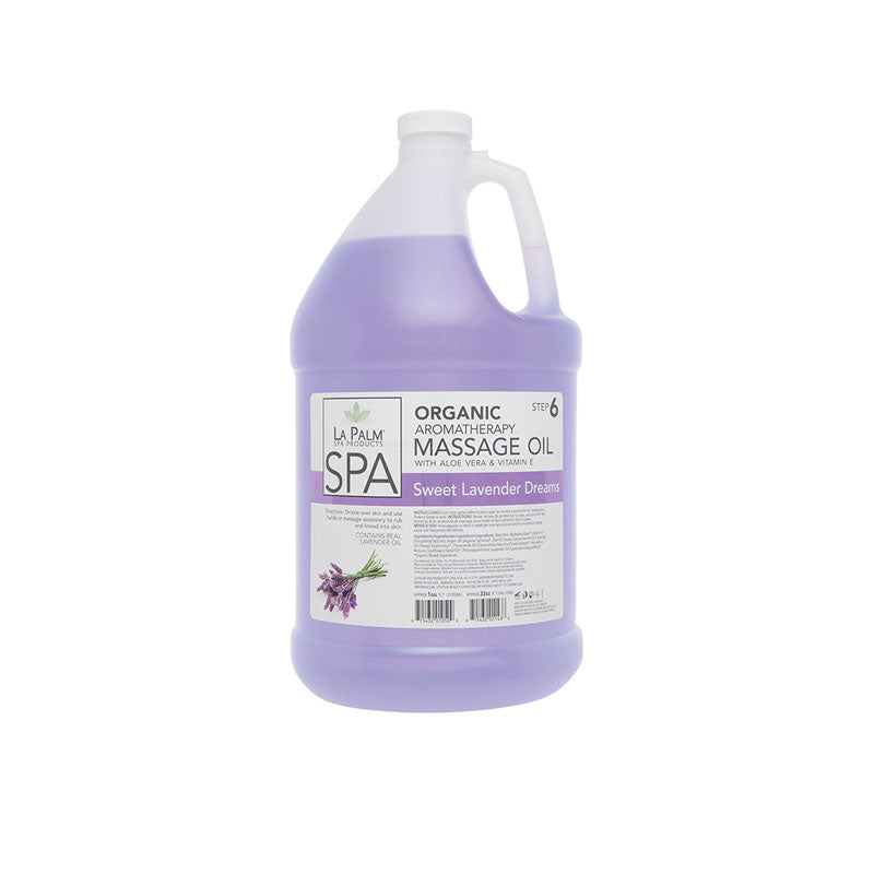 LaPalm Massage Oil - Sweet Lavender Dreams 1 Gal