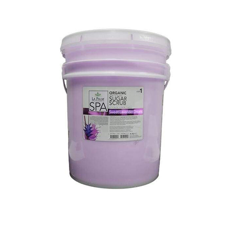 LaPalm Hot Oil Sugar Scrub - Sweet Lavender Dreams 5 Gal