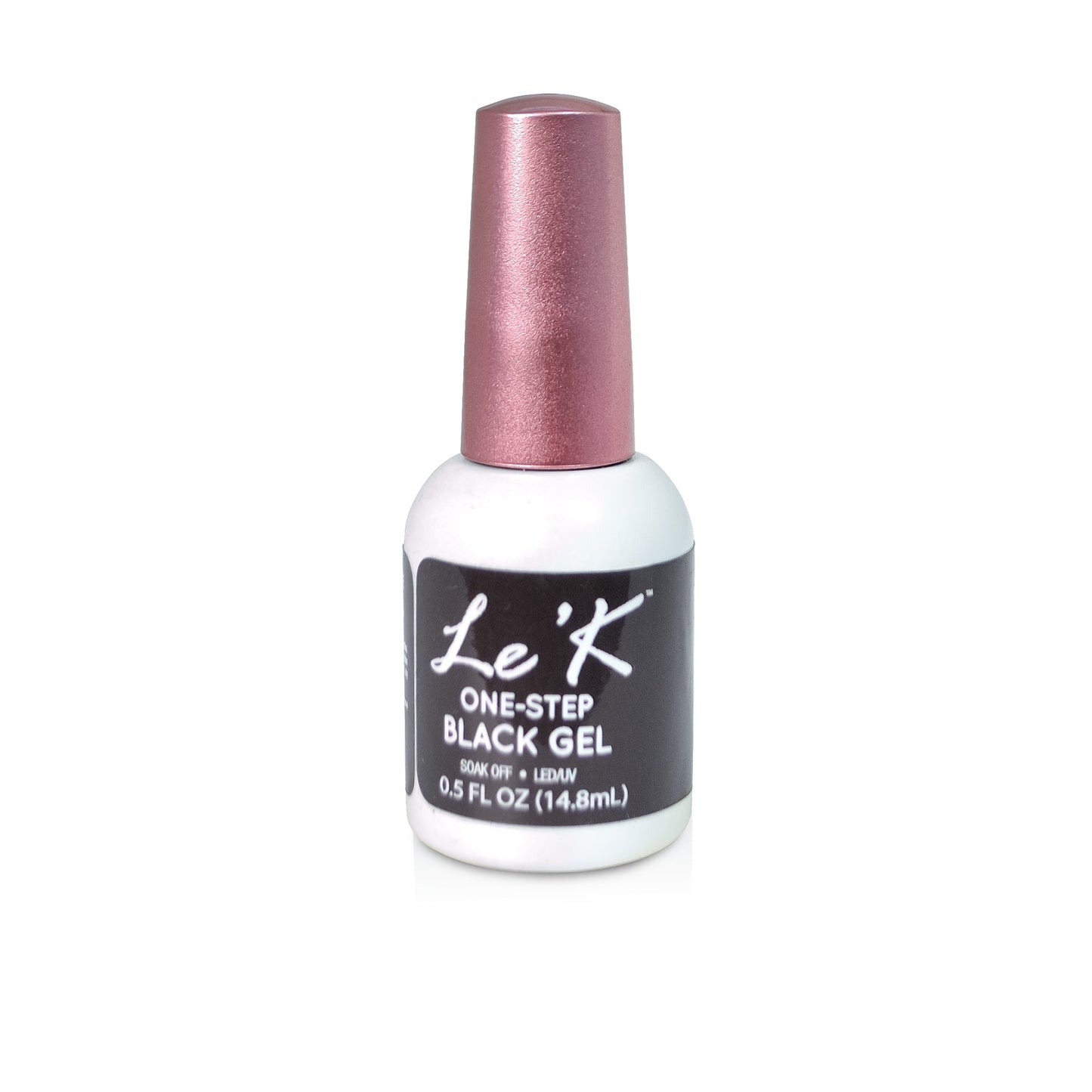 Le'K One-Step Black Gel 0.5 oz