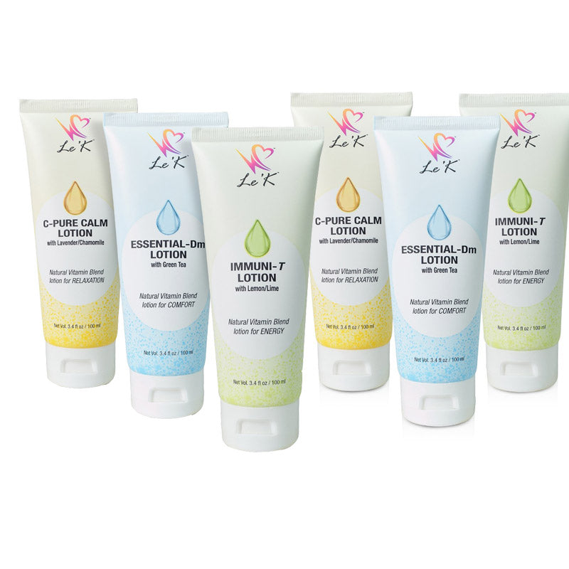 6 X Le'K Lotion - 3.4 oz