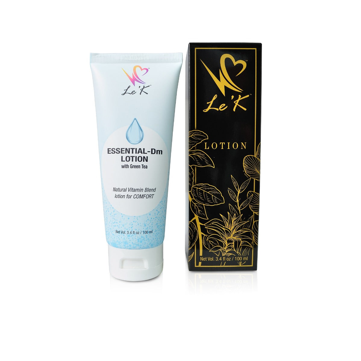 Le'K Lotion - Essential-DM Green Tea 3.4 oz