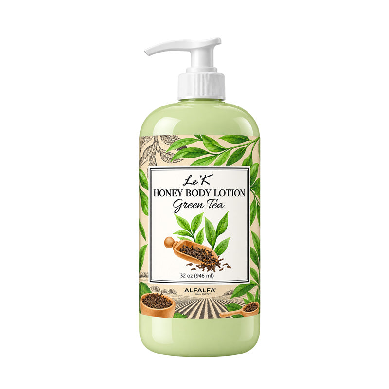 Le'K - Lotion Honey Green Tea - 32 oz