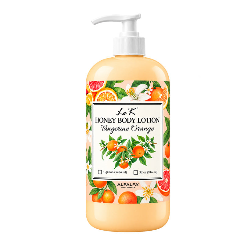 Le'K Pedicure - Lotion Honey Tangerine Orange - 1 Gal