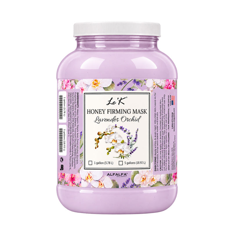 Le'K Pedicure - Firming Mask Honey Lavender Orchid - 5 Gal