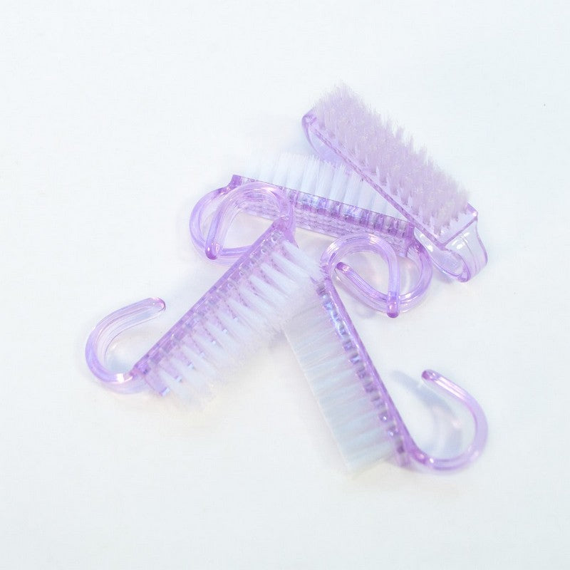 Manicure Brush C Type - 100ct - Purple
