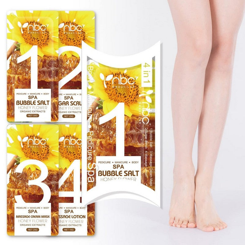 NBC Deluxe Pedicure Kit - Honey Flower