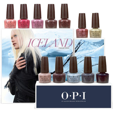 OPI Lacquer #I63 - Reykjavik Has All the Hot Spots