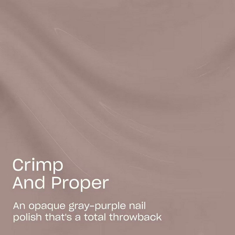 OPI Lac #F031 - Crimp and Proper
