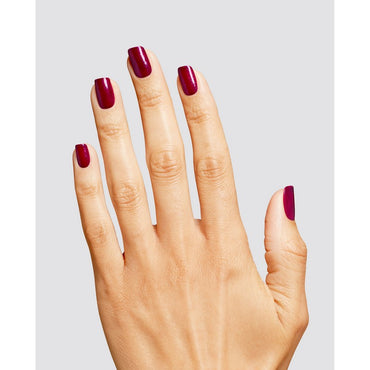 OPI Lac #HRS12 - Berry and Bright-1
