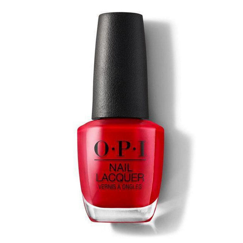 OPI Lac #N25 - Big Apple Red