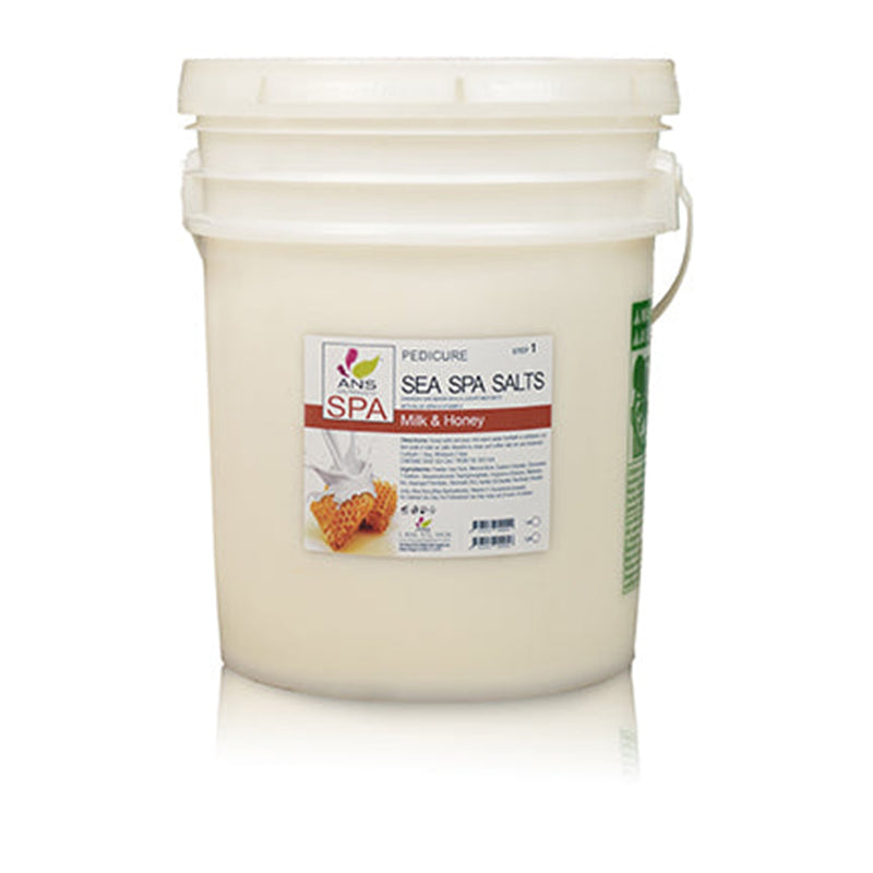 ANS - Pedi Salts - Milk & Honey 5 Gal