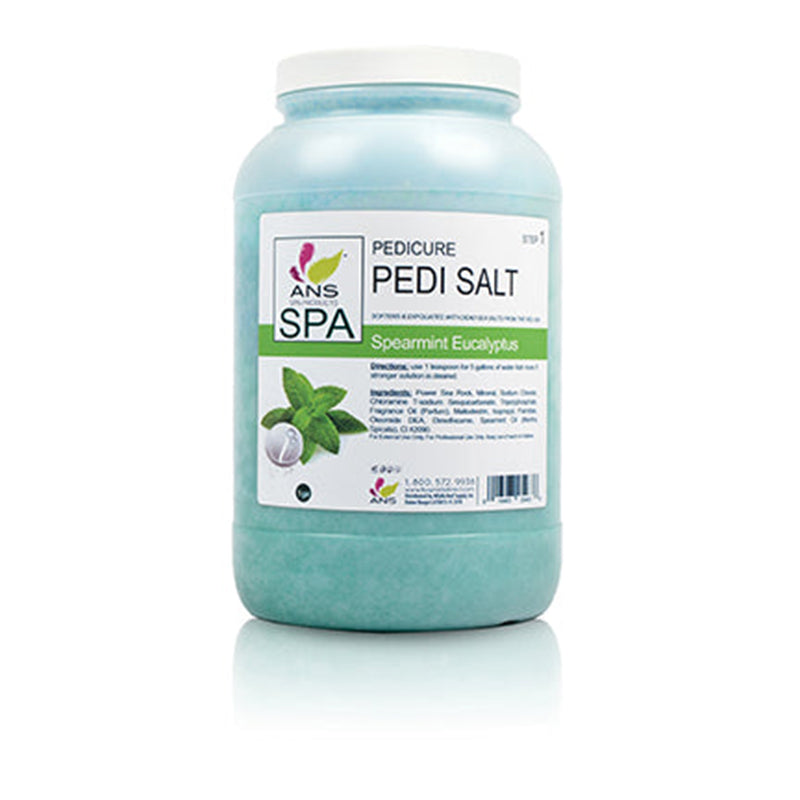 ANS - Pedi Salts - Spearmint Eucalyptus 1 Gal