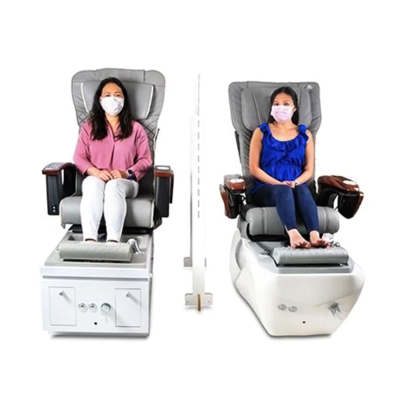 Pedispa Acrylic Divider Protective Screen
