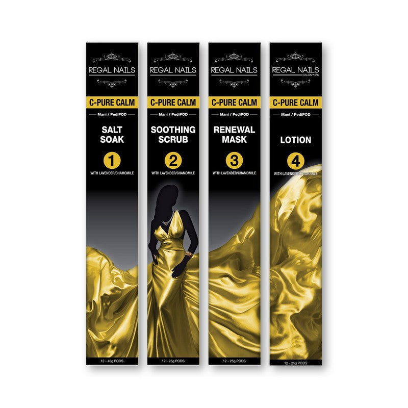 Regal ManiPedi PODs - C - Pure Calm - 4 Steps