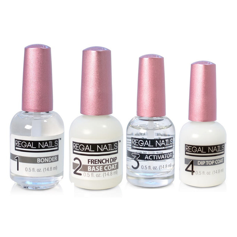 Regal Nails Dipping Solution Set (4 - Piece)