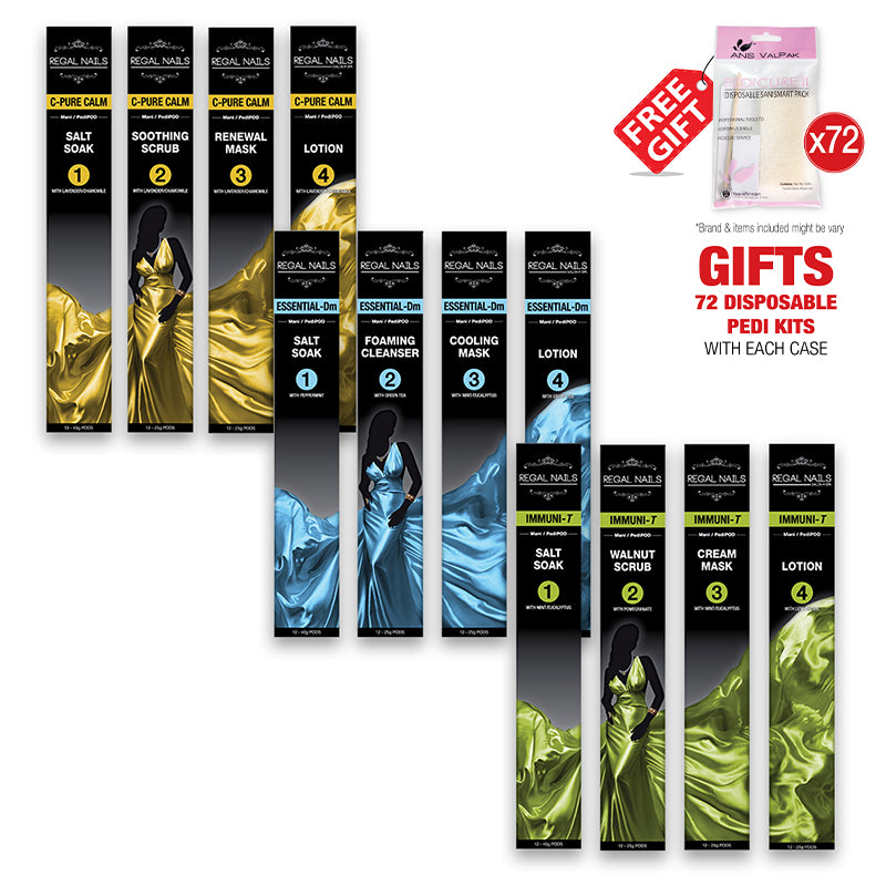 Regal ManiPedi PODs - Introduction Kit 4 Steps