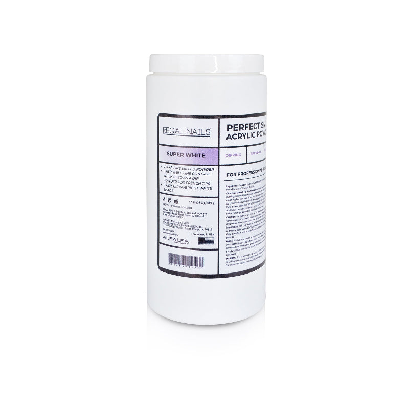 Regal Acrylic Powder - Perfect Smile French White - 24 oz