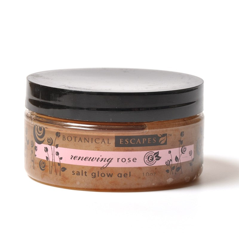 Botanical Escapes Rose Petal Salt Glow Gel 10 oz