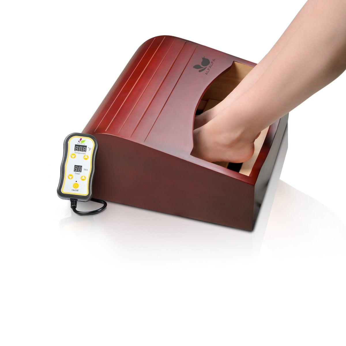 ANS Infrared Foot Sauna - Mahogany