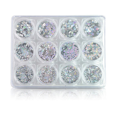Nail Art Chamelone Flakes - # 081 - Set of 12