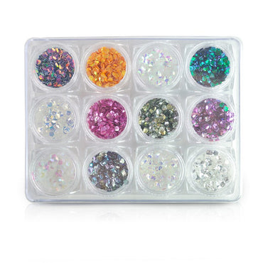 Nail Art Chamelone Flakes - # 085 - Set of 12
