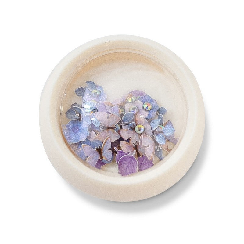 Nail Art Sequin Flowers - # 003