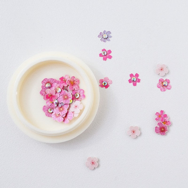 Nail Art Sequin Flowers - # 006