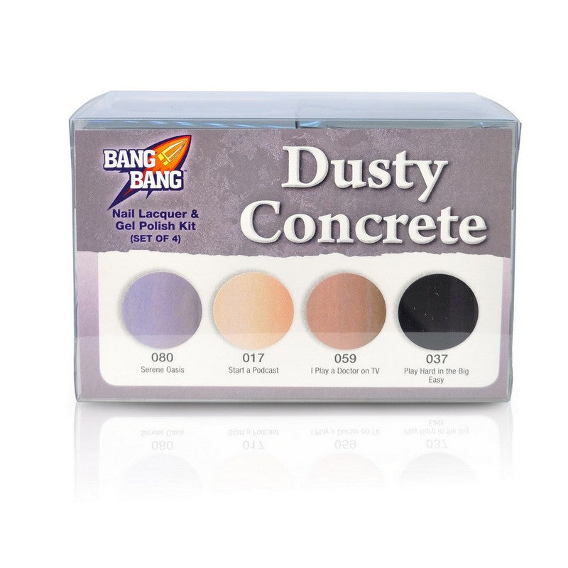 Bangbang - Dusty Concrete Duo Gel & Polish Kit