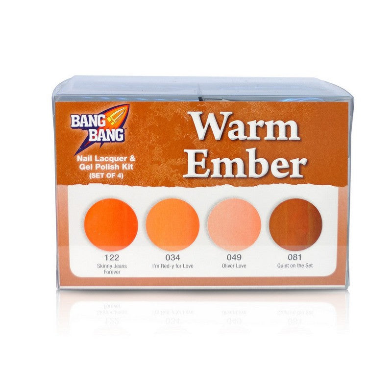Bangbang - Warm Ember Duo Gel & Polish Kit