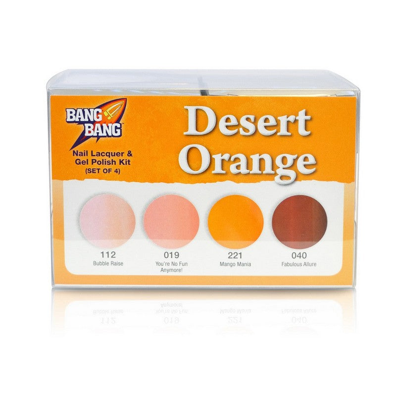 Bangbang - Desert Orange Duo Gel & Polish Kit