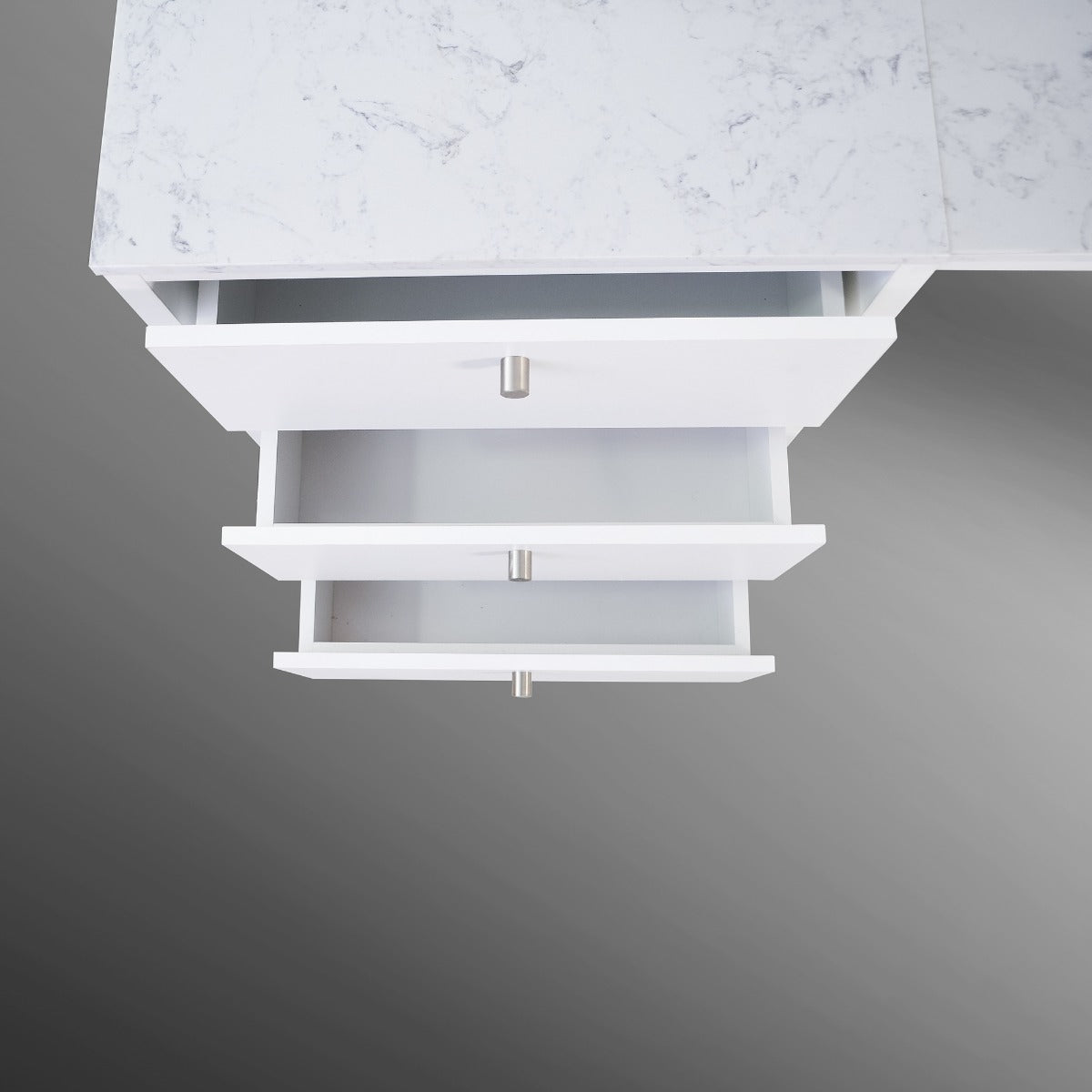 Regis Reception Counter with Marble Tops-8